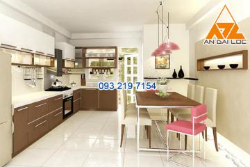 Mẫu thiết kế phòng bếp ăn đẹp